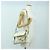 Chloé Chloe Fay Hand Bag Leather 2way White Gold - vista 27