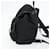 PRADA Backpack Nylon Black Silver  - vista 4
