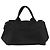 PRADA Canapa MM Handtasche Canvas 2way Schwarz Gold - Ansicht 2