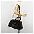 PRADA Canapa MM Handtasche Canvas 2way Schwarz Gold - Ansicht 26