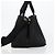 PRADA Canapa MM Handtasche Canvas 2way Schwarz Gold - Ansicht 3