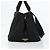 PRADA Canapa MM Handtasche Canvas 2way Schwarz Gold - Ansicht 4