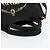 PRADA Canapa MM Handtasche Canvas 2way Schwarz Gold - Ansicht 7