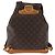 LOUIS VUITTON Monogram Montsouris GM Backpack M51135 LV - vista 2