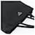 PRADA Hand Bag Nylon Black Silver - vista 6