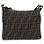 FENDI Bolso de hombro Celeria de lona Zucca Negro Marrón - vista 2