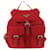 PRADA Backpack Nylon Red Silver  - vista 13