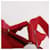 PRADA Backpack Nylon Red Silver  - vista 16