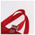 PRADA Backpack Nylon Red Silver  - vista 17