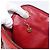CHANEL Matelasse Chain Shoulder Bag Leather Red Gold CC - vista 20