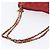 CHANEL Matelasse Chain Shoulder Bag Leather Red Gold CC - vista 7