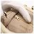 CHANEL Matelasse Chain Shoulder Bag Leather Ivory Gold CC - vista 22