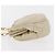 CHANEL Matelasse Chain Shoulder Bag Leather Ivory Gold CC - vista 5