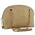 CHANEL Chain Shoulder Bag Lamb Skin Beige Gold CC