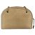 CHANEL Chain Shoulder Bag Lamb Skin Beige Gold CC - vista 2