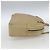 CHANEL Chain Shoulder Bag Lamb Skin Beige Gold CC - vista 4