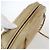 CHANEL Chain Shoulder Bag Lamb Skin Beige Gold CC - vista 6