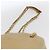 CHANEL Chain Shoulder Bag Lamb Skin Beige Gold CC - vista 8