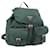 PRADA Backpack Nylon Green Silver  - vista 1