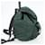 PRADA Backpack Nylon Green Silver  - vista 3