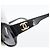CHANEL COCO Mark Sunglasses plastic Black CC - vista 6