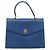 Céline CELINE Circle Hand Bag Leather Blue Gold - vista 13