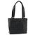 CHANEL Choco Bar Hand Bag Leather Black Gold CC