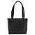 CHANEL Choco Bar Hand Bag Leather Black Gold CC - vista 13