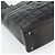 CHANEL Choco Bar Hand Bag Leather Black Gold CC - vista 15