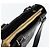 CHANEL Choco Bar Hand Bag Leather Black Gold CC - vista 6