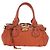 Chloé Chloe Paddington Hand Bag Leather Orange Gold Silver - vista 13
