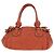 Chloé Chloe Paddington Hand Bag Leather Orange Gold Silver - vista 2