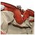 Chloé Chloe Paddington Hand Bag Leather Orange Gold Silver - vista 23