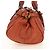 Chloé Chloe Paddington Hand Bag Leather Orange Gold Silver - vista 4