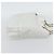 CHANEL Chain Shoulder Bag Leather White Gold CC - vista 4