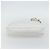 CHANEL Chain Shoulder Bag Leather White Gold CC - vista 5