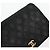 CHANEL Matelasse Chain Shoulder Bag Cotton Black Gold CC - vista 10
