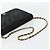 CHANEL Matelasse Chain Shoulder Bag Cotton Black Gold CC - vista 7