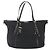 PRADA Tote Bag Nylon Black Gold - vista 13
