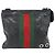 GUCCI GG Implementation Web Sherry Line Bag Black Silver Red 269379 - vista 13