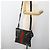 GUCCI GG Implementation Web Sherry Line Bag Black Silver Red 269379 - vista 25