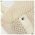 CHANEL Tote Bag Canvas Leather White Silver CC - vista 16