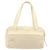CHANEL Tote Bag Canvas Leather White Silver CC - vista 2