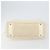CHANEL Tote Bag Canvas Leather White Silver CC - vista 5
