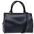 Céline CELINE Hand Bag Leather 2way Navy Gold