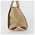 Salvatore Ferragamo Gancini Handtasche Leder Beige Gold - Ansicht 3