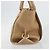 Salvatore Ferragamo Gancini Handtasche Leder Beige Gold - Ansicht 4