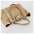 Salvatore Ferragamo Gancini Handtasche Leder Beige Gold - Ansicht 6
