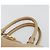 Salvatore Ferragamo Gancini Handtasche Leder Beige Gold - Ansicht 8