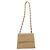 CHANEL Shoulder Bag Caviar Skin Beige Gold CC - vista 13
